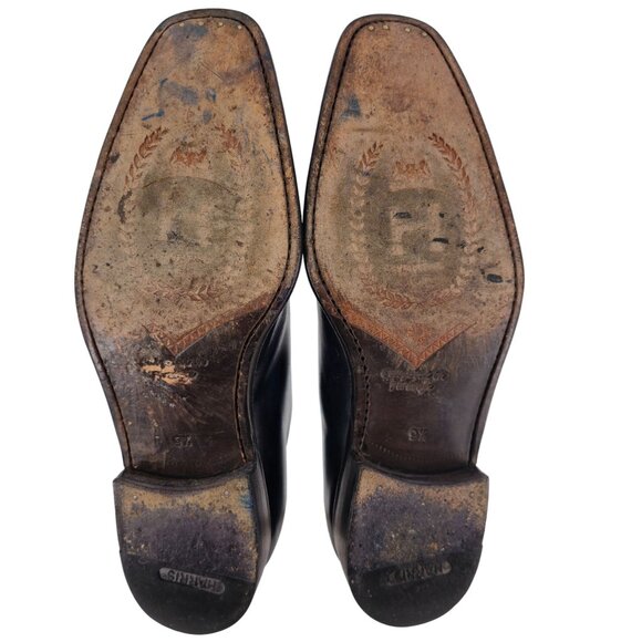 Calzoleria Harris Loafers Mens 9.5 Brown Barneys NY Leather Italy Dress Shoes Calzoleria Harris for Barneys New York Italy Brown Suede  main image 3